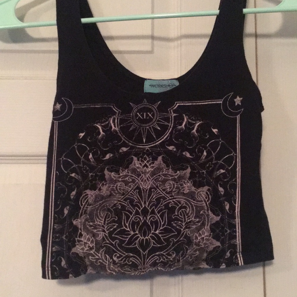 Patterned crop top